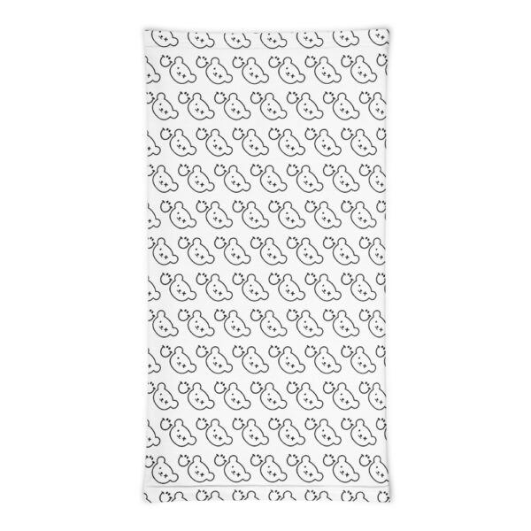 Logo Black / White Neck Warmer - Grin And Bear - Image 2