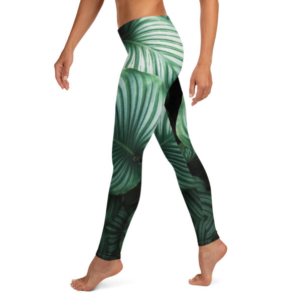 Leafy Greens - Womens Leggings - Image 4