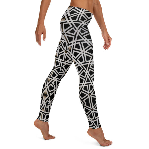 Geometric Hexagons - Women's Leggings - Image 5