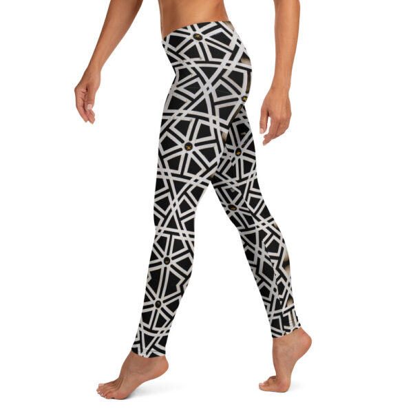 Geometric Hexagons - Women's Leggings - Image 4