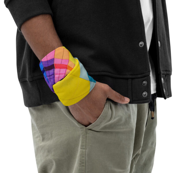 Yellow & Blue Parachute - Neck Warmer - Grin And Bear - Image 9
