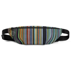 Stripe it Up - Bum Bag / Fanny Pack - Grin And Bear
